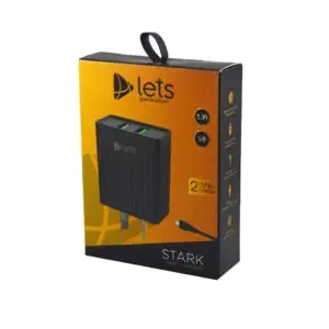 CARGADOR LETS STARK 3.1A V8 - Image 1