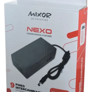 CARGADOR DE NOTEBOOK CON SELECTOR DE VOLTAJE MIXOR 9 PINES - Image 1