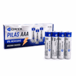 Pilas Aaa Oryx Blister X4