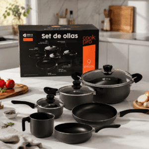Bateria De Cocina 9Piezas Oryx - Image 2