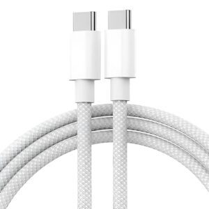 Cable iPhone USB-C a USB-C Mallado Premium Certificado 1 Metro - Image 3