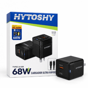 Cable USB-C a USB-C 68W Hytoshy HC-01 – Laptops y Smartphones - Image 1