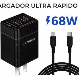 Cable USB-C a USB-C 68W Hytoshy HC-01 – Laptops y Smartphones - Image 3