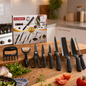 Juego de Cuchillos de Cocina 8 Piezas en Acero Inoxidable [S-1056-02] - Image 2