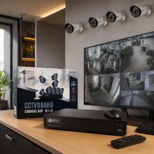 Kit CCTV de Seguridad con 8 Cámaras HD Oryx – Sistema de Vigilancia Completo - Image 2