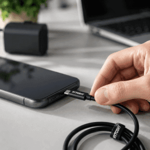 Cable USB-C a USB-C 68W Hytoshy HC-01 – Laptops y Smartphones - Image 2