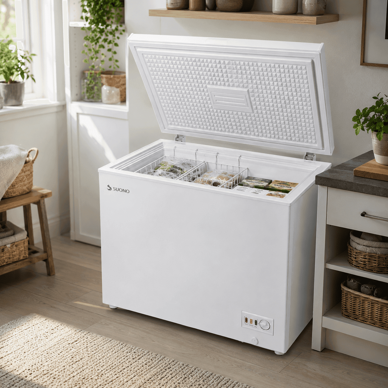Freezer de Pozo Suono 260L Blanco 1 Freezer de Pozo Suono 260L Blanco