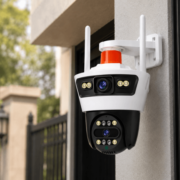 Camara de Seguridad WiFi JORTAN Doble Lente 2