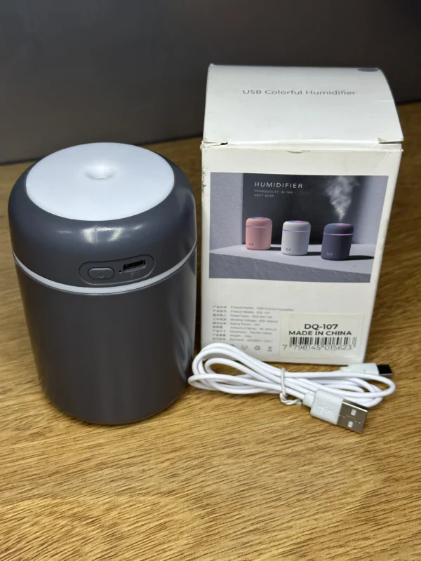 Humidificador de Ambiente con Luz LED