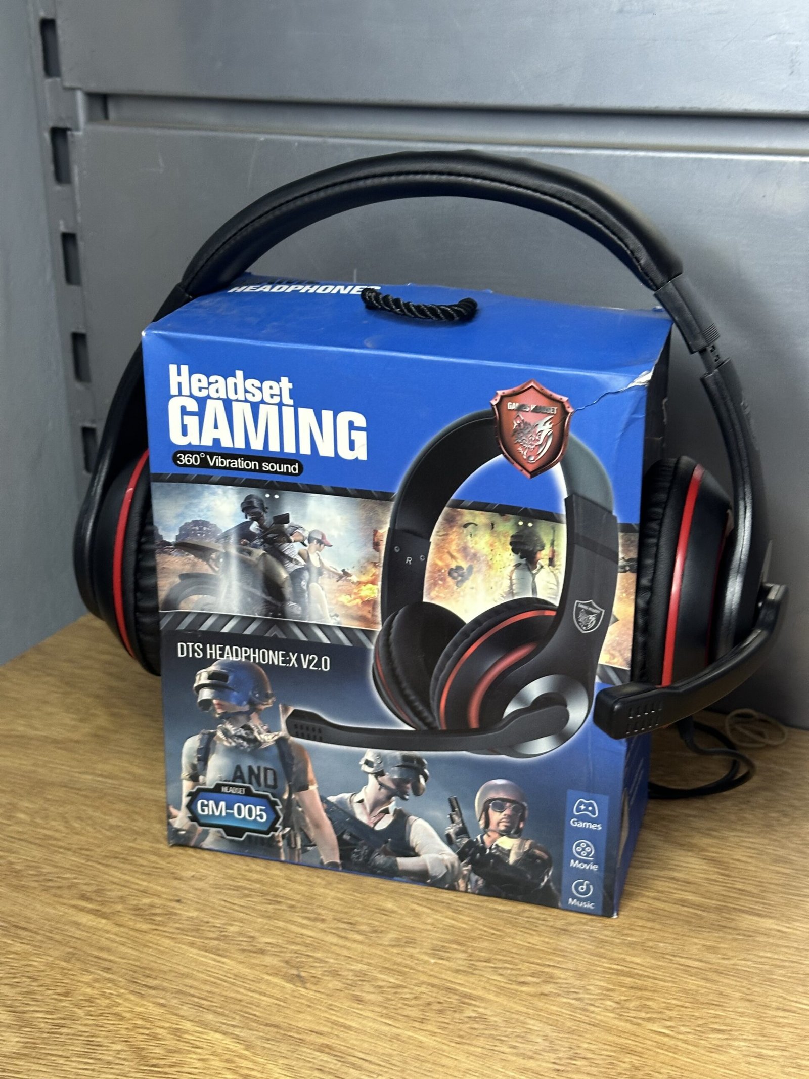 Auriculares Gamer GM-005 con Micrófono