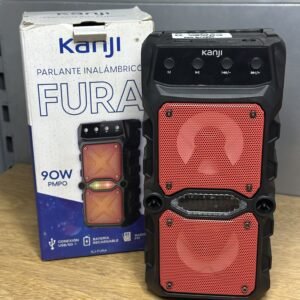 Parlante Bluetooth Kanji Fura con Radio FM y Luces LED