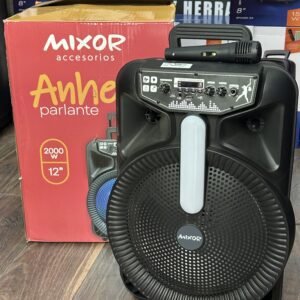 Parlante Mixor Anhelo de 12 Pulgadas con Micrófono y Control