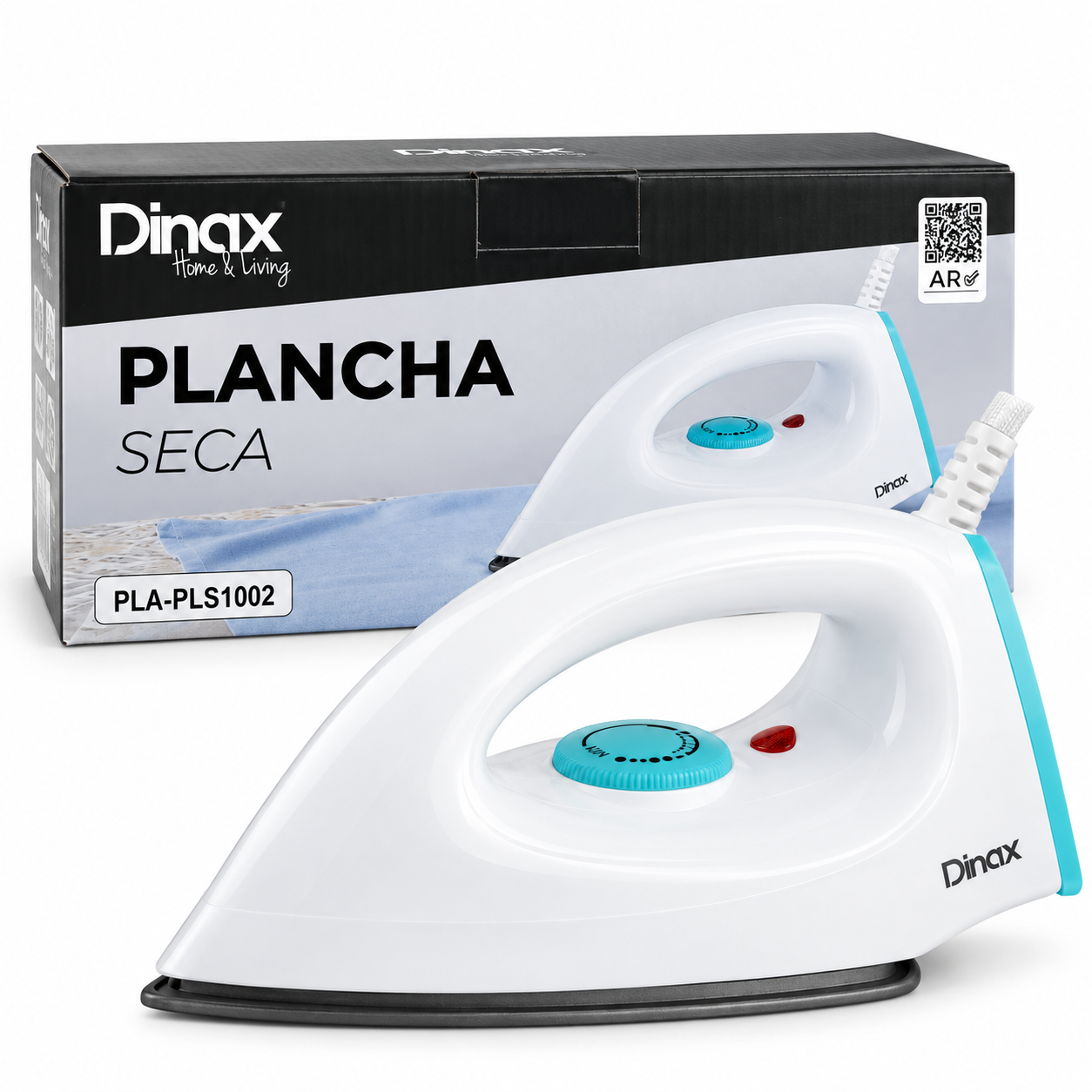 Plancha Seca Dinax 1000W PLAPLS1002
