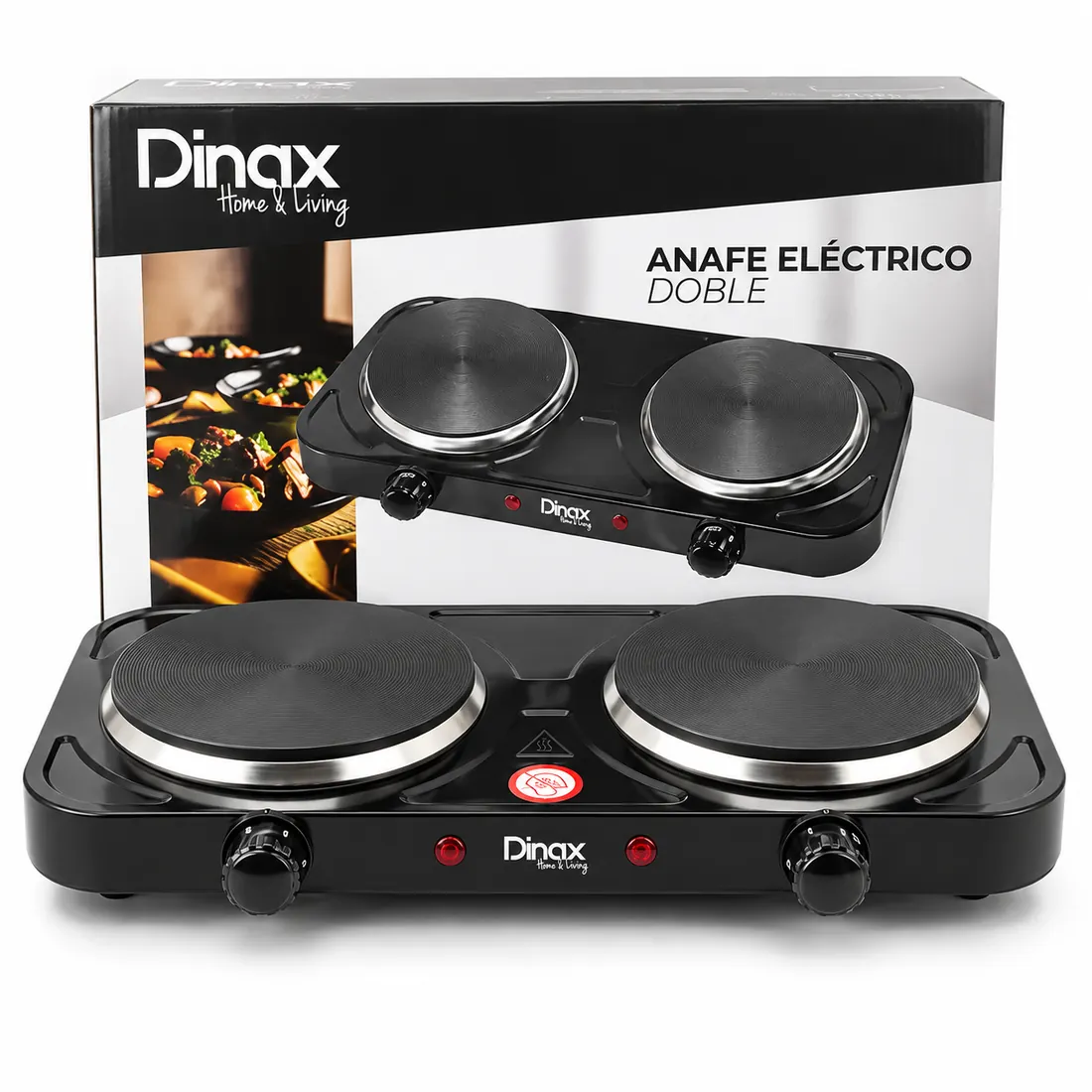 Anafe Eléctrico Doble DINAX ANFW2000A41