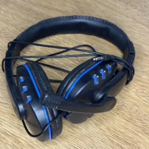 Auriculares Gamer Azules con Cable Jack
