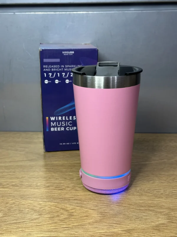 Vaso Térmico con Parlante Beer Cup