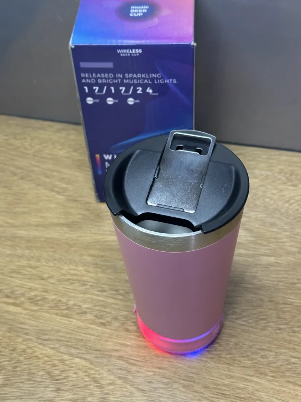 Vaso Térmico con Parlante Beer Cup
