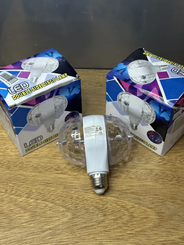 foco doble led (2) Foco LED Doble de Luces para Fiesta