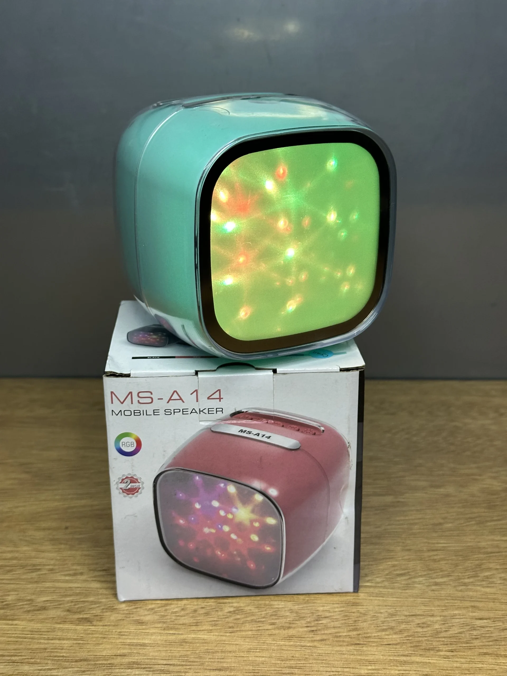Parlante Portátil Suono MS-A14 Celeste