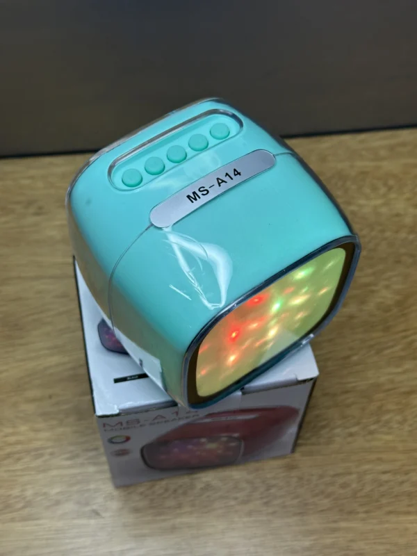 Parlante Portátil Suono MS-A14 Celeste