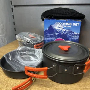 Set de Cocina para Camping con Funda de Transporte