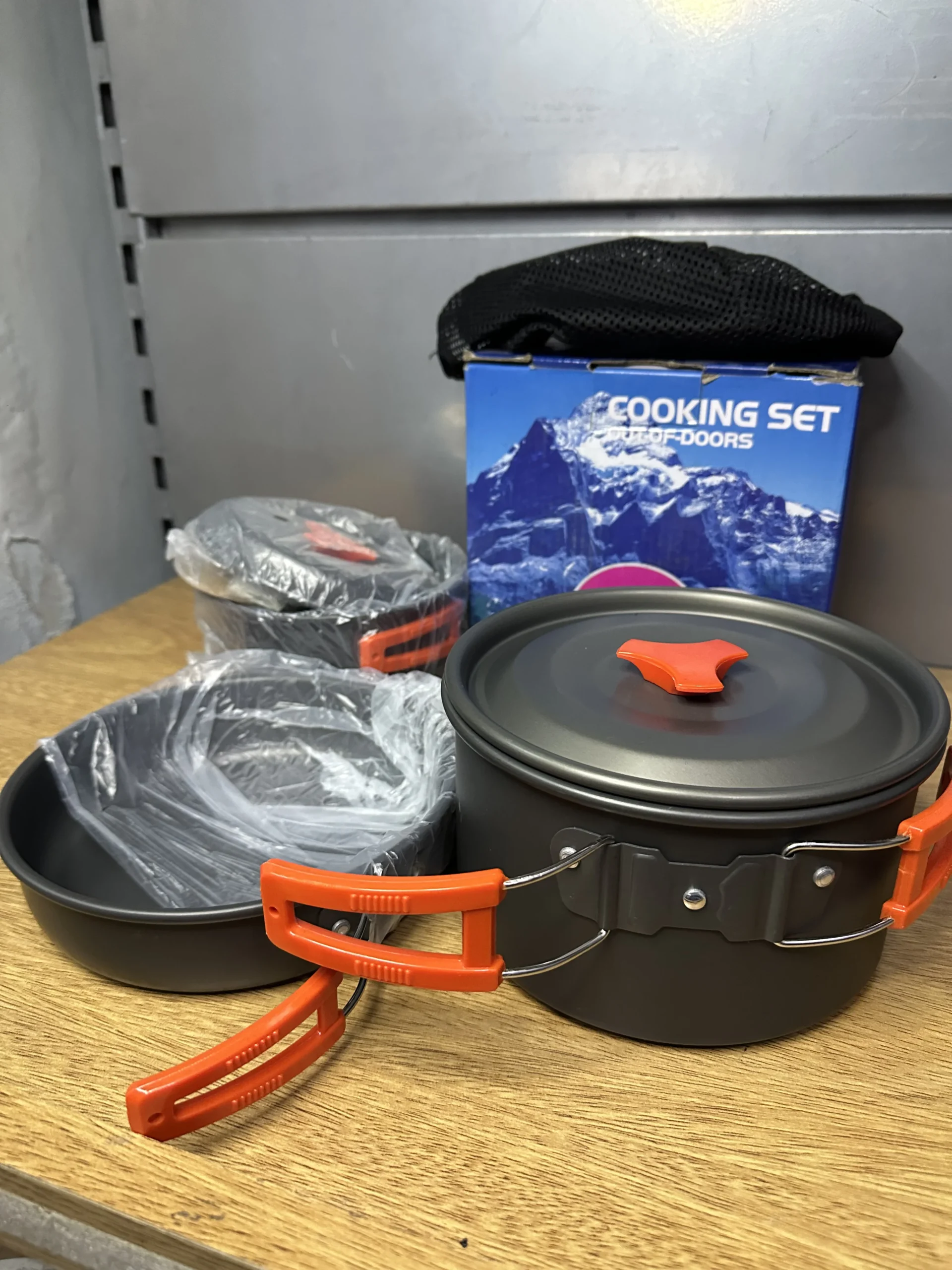 Set de Cocina para Camping con Funda de Transporte